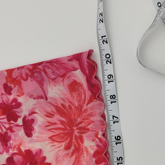 Vintage Slip Skirt Floral Romantic Garden Cottagecore Valentine Pink Small - Picture 11 of 11